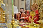 Поставление инока Зинона во чтеца и рукоположение во диакона.