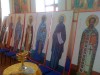 Продолжается благоукрашение храма святыми изображениями