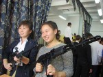 В преддверии Дня Победы молодёжный клуб Владимирского прихода станции Чемолган провёл акцию в школах Карасайского района