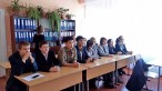 Встреча в общеобразовательной школе - гимназии номер 46 города Алма-Аты.