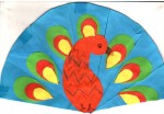 Детские рисунки, выполненные учащимися воскресной школы ко Дню птиц.