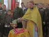 Освящение памятных знамённых лент к знамени Союза казаков Семиречья